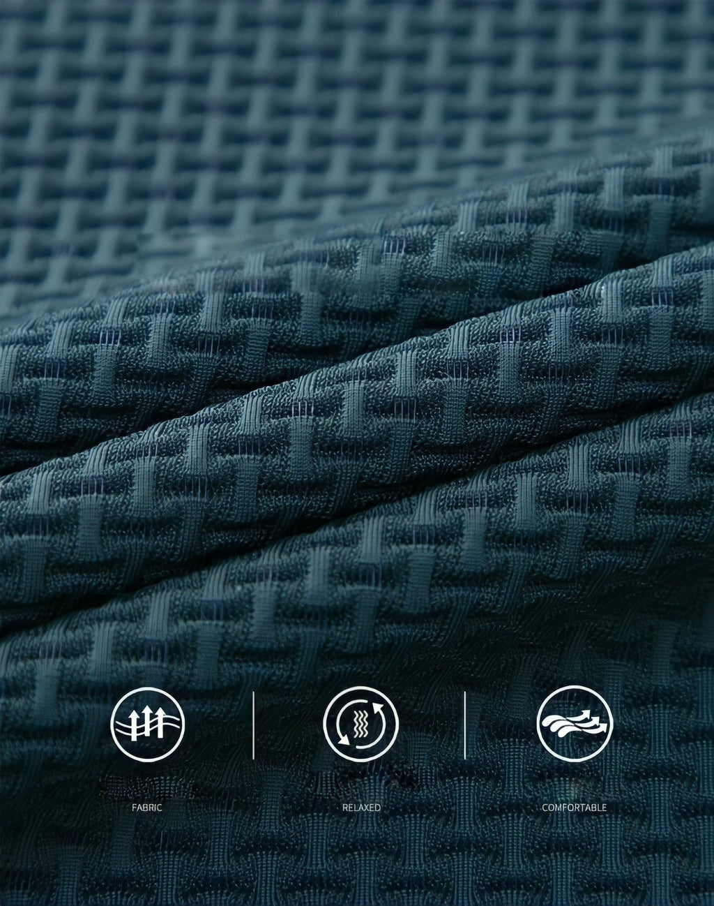 Hochwertiges Texturiertes Slim Fit Polo-Shirt