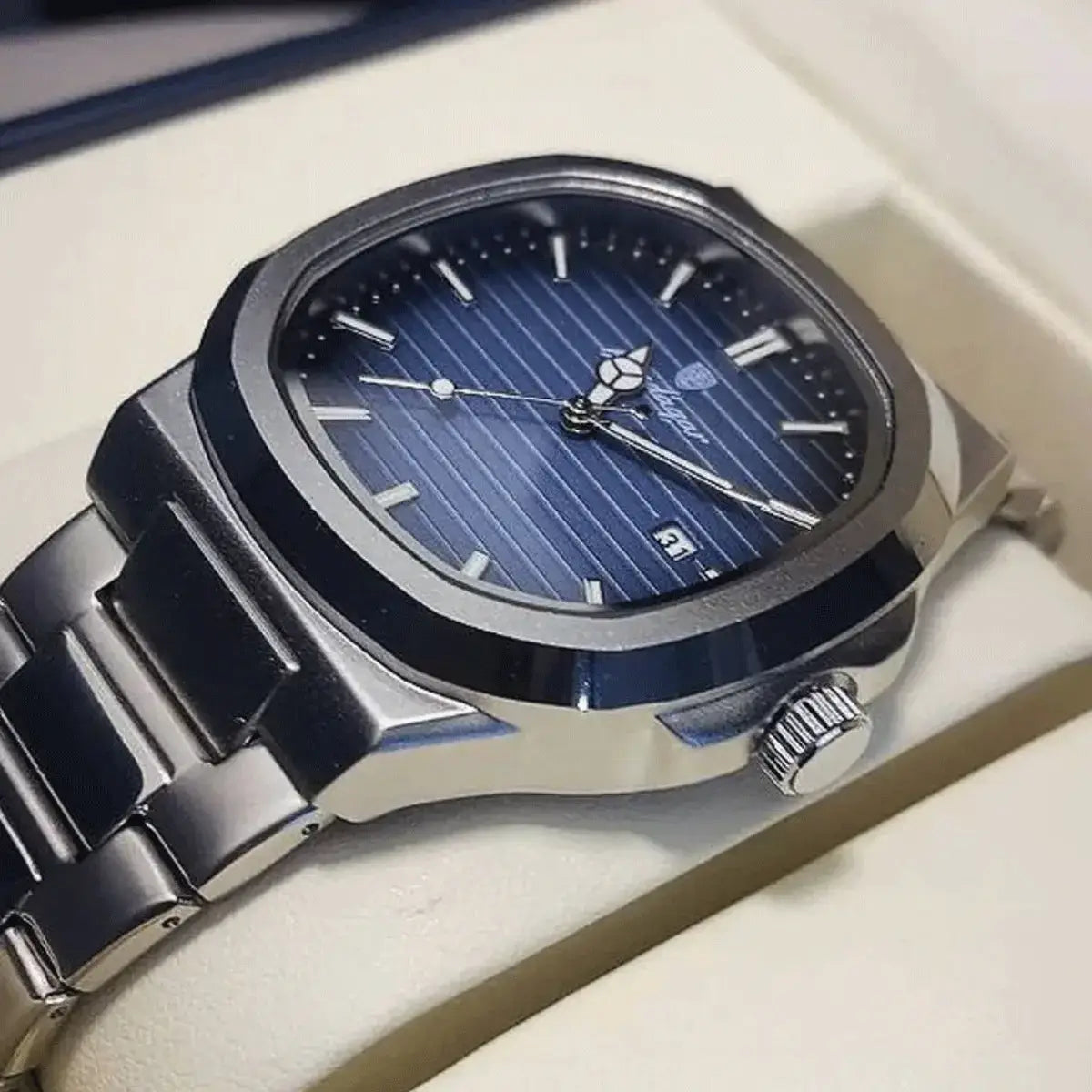 Herren Luxe Nautilus™ Uhr mit kostenlosem Armband-Kit – Ein echtes Schnäppchen!