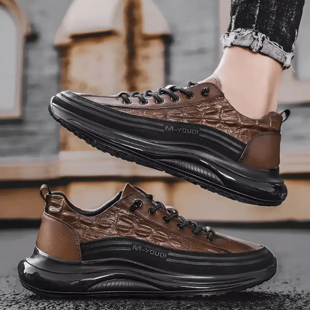 Drako® Herren Croc Skin Trainer