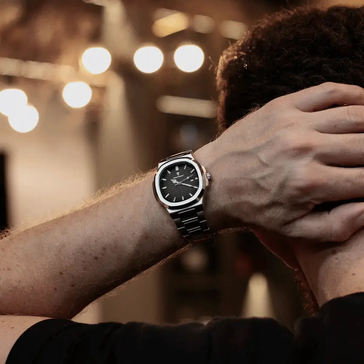 Herren Luxe Nautilus™ Uhr mit kostenlosem Armband-Kit – Ein echtes Schnäppchen!