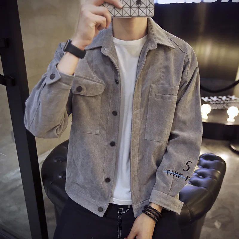 Herren Cordhemdjacke – Perfekt für einen ordentlichen britischen Look!